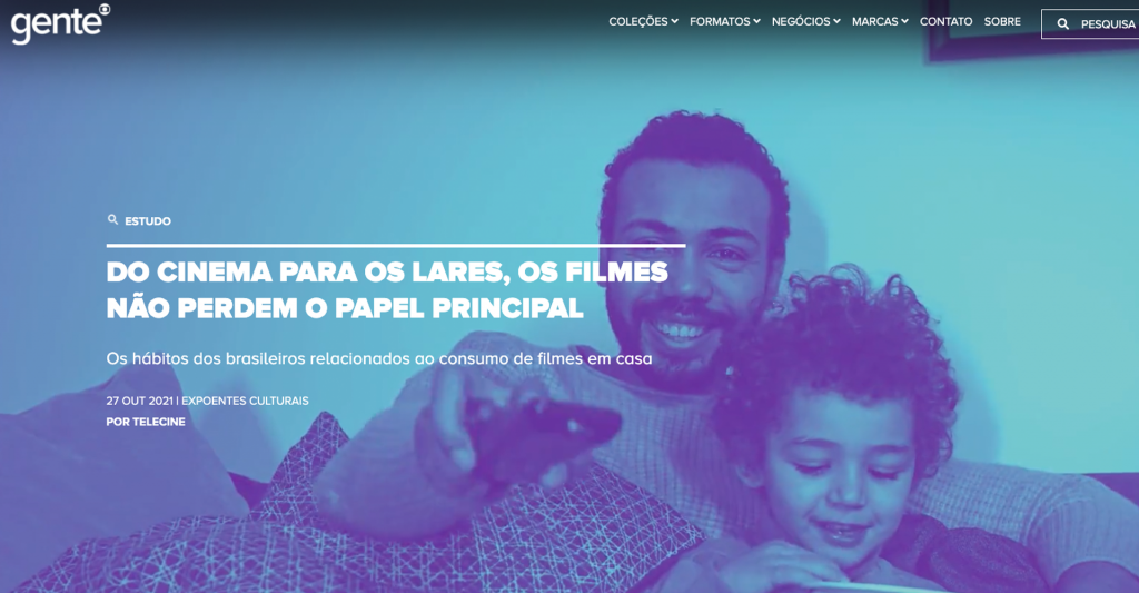 Telecine e Canal Brasil lançam estudos sobre consumo de filmes e a evolução do cinema nacional