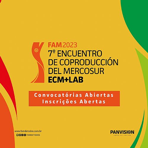 Chamadas abertas para o 7º Encontro de Coprodução do Mercosul – ECM+LAB 2023!