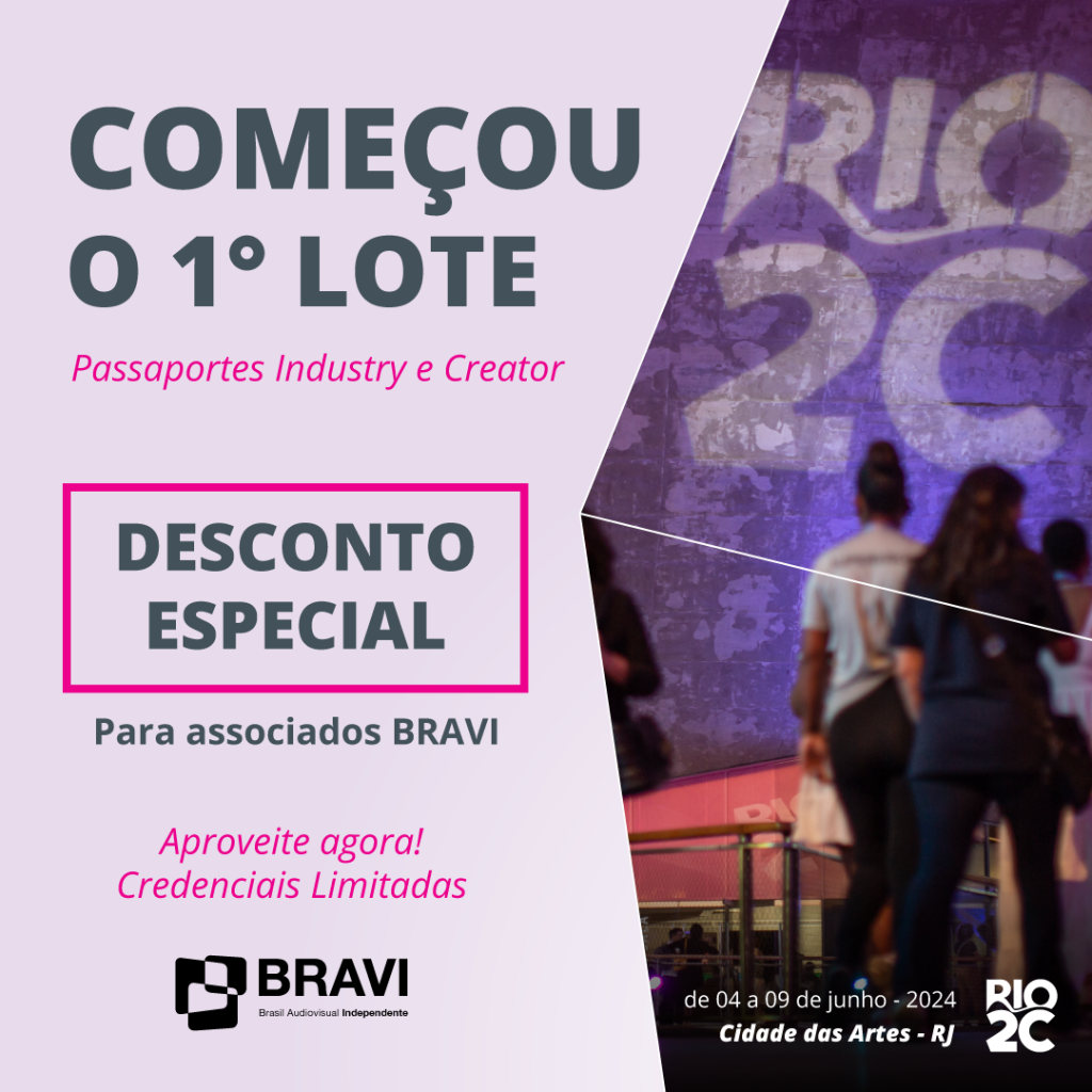 1º Lote RIO2C 2024 com desconto especial para associados BRAVI