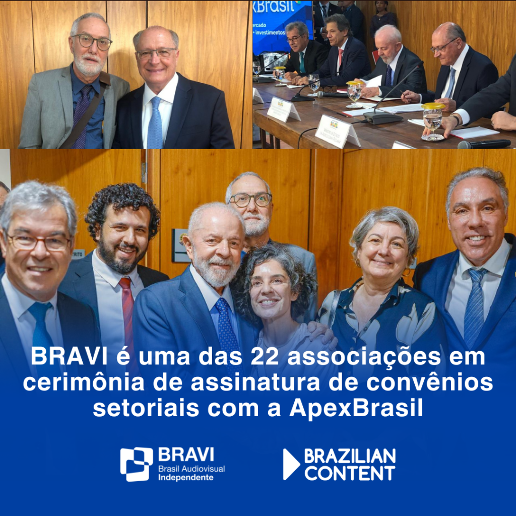 BRAVI é uma das 22 associações  em cerimônia de assinatura de convênios setoriais com a ApexBrasil