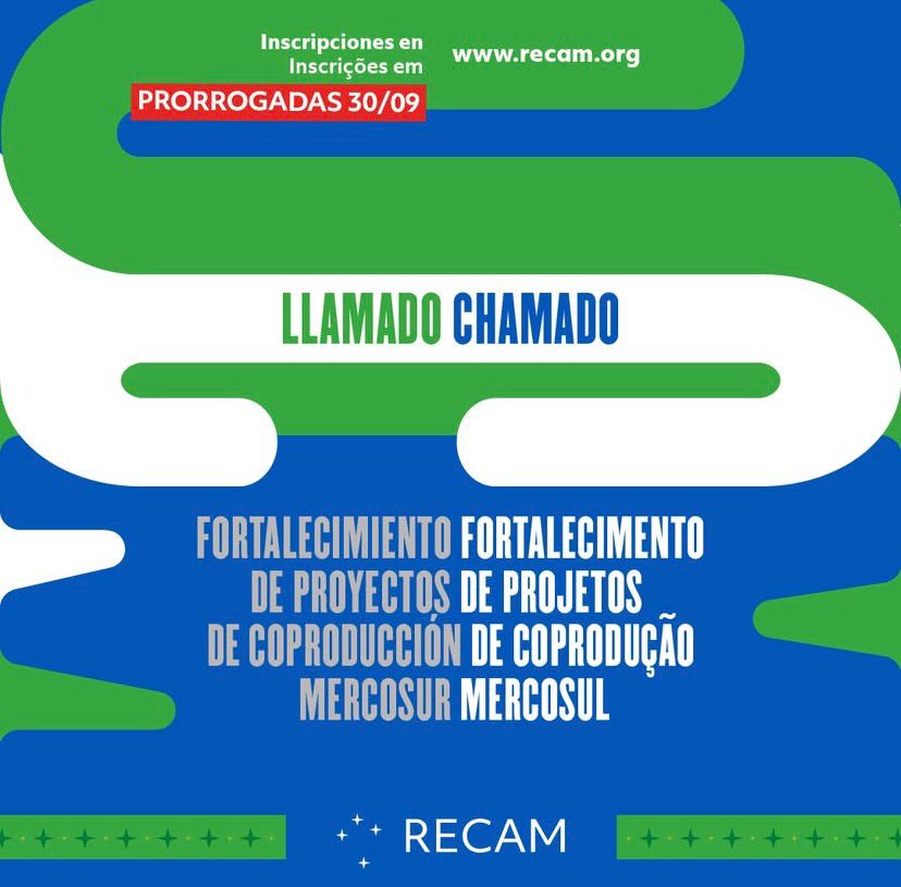 RECAM prorroga inscrições para Chamado para o Fortalecimento de Projetos de Coprodução MERCOSUL
A RECAM - Reunião Especializada de Autoridades Cinematográficas e Audiovisuais do MERCOSUL - prorrogou até o dia 30 de setembro as inscrições para Chamado para o Fortalecimento de Projetos de Coprodução MERCOSUL, uma nova iniciativa voltada a acompanhar o desenvolvimento de primeiras ou segundas obras de longa-metragem de ficção entre produtoras de Argentina, Brasil, Paraguai e Uruguai.
Os projetos selecionados terão acesso a tutorias especializadas e participarão do Ventana Sur 2025.
Mais informações e inscrições: www.recam.org
Em caso de dúvidas, escreva para copromercosur@gmail.com