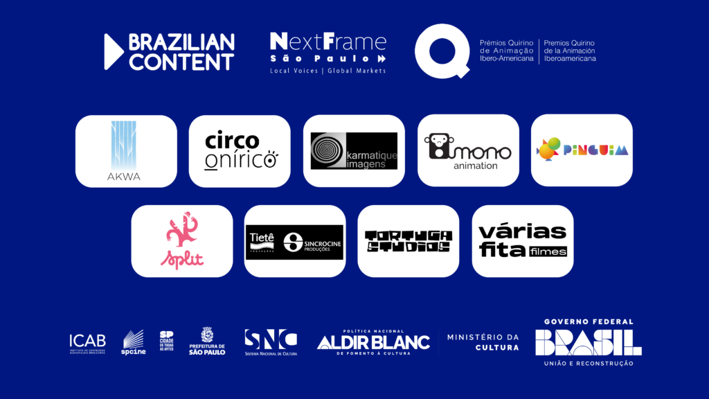 Brazilian Content no Fórum Quirino de Animação Iberoamericana